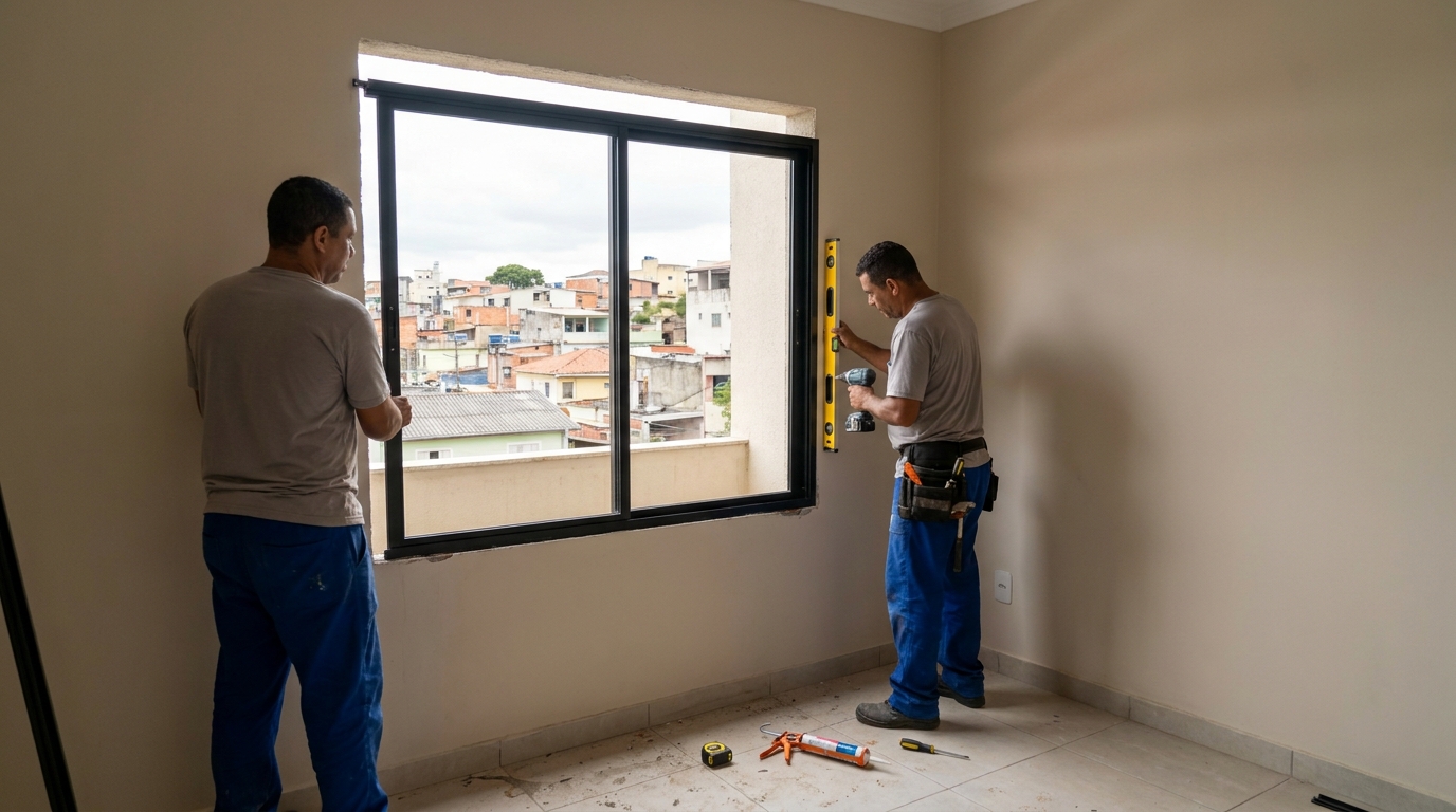 Fechamento de Ambientes na Vila Ceres, Barueri‑SP