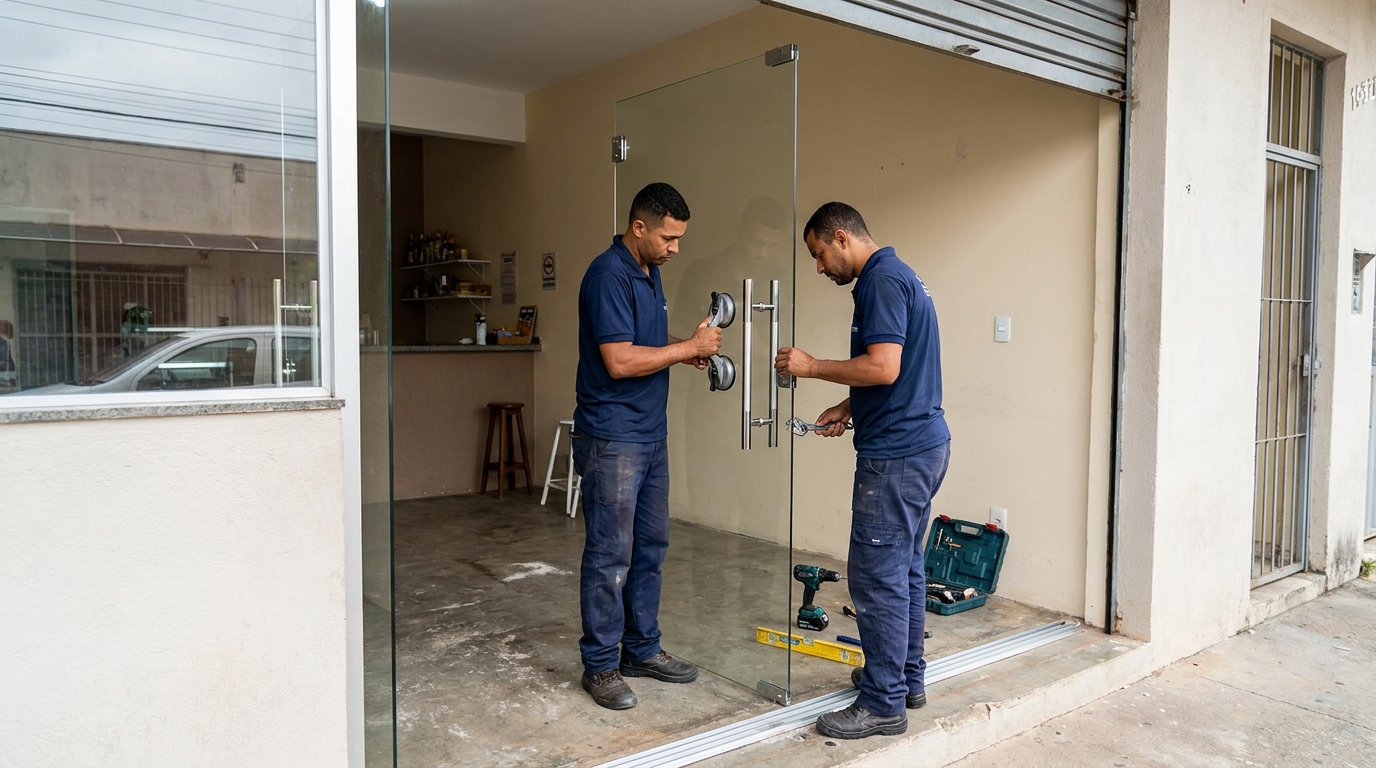 Portas em Vidro na Aldeia de Barueri, Barueri‑SP