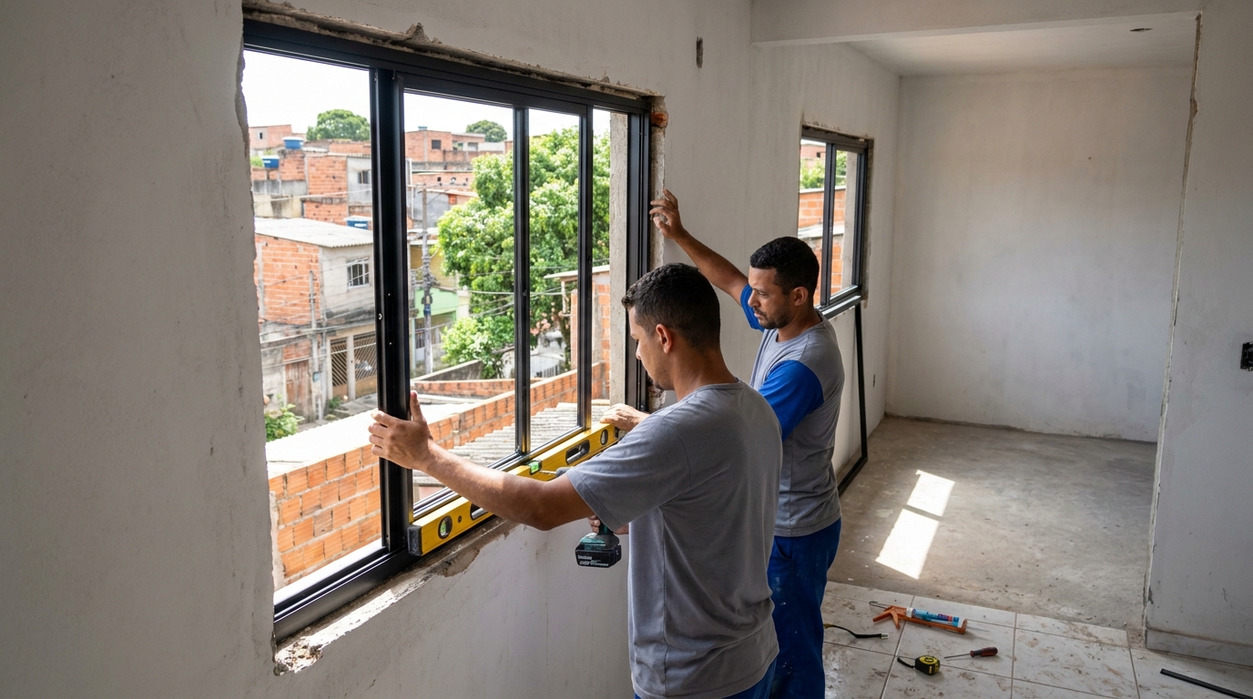 Produção de Portas e Janelas na Vila Ceres, Barueri‑SP